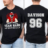 Football Season - Personalized American Football Team Shirt - A Gift for Football Player,Lovers