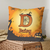 Custom Initial & Name Pillow – Personalized Letter Cushion with Name – Gift for Kids, Girls & Boys