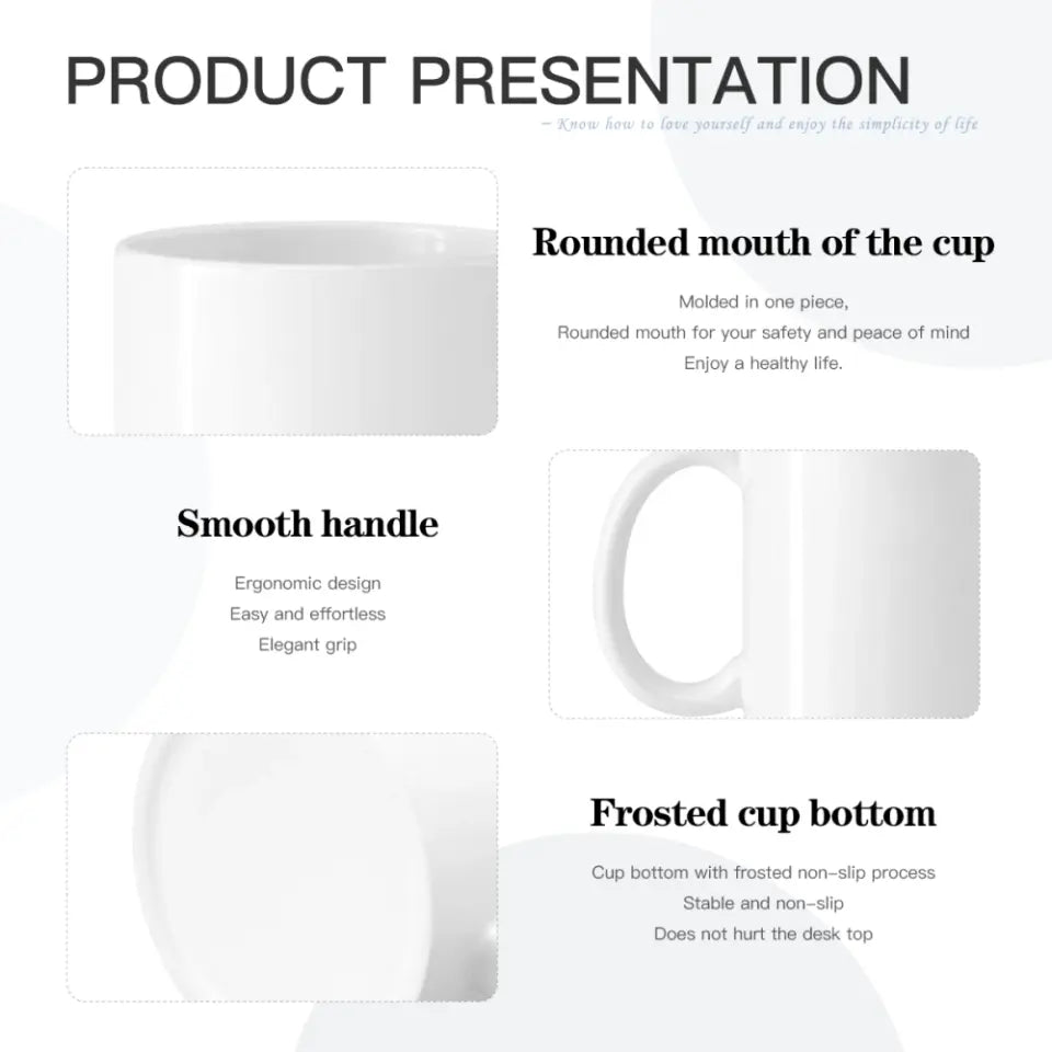 Personalized Custom Mug - Graduation Class Of 2026 ,  Clipart Flower