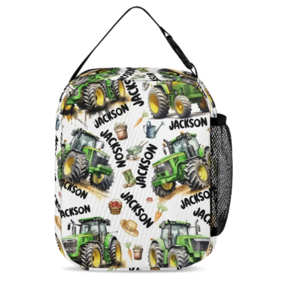 Name Customized Boys Girls Kids Tractor Truck Backpacks
