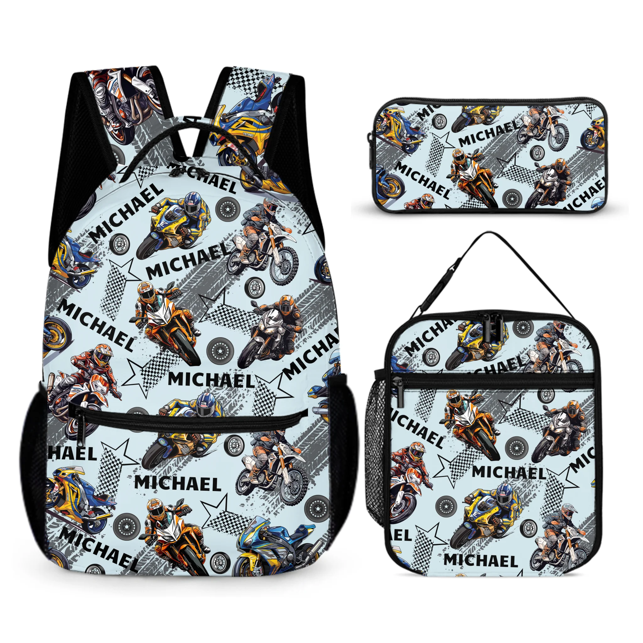 Customized Name-Engraved Backpack - Personalized Character - Gift for Children