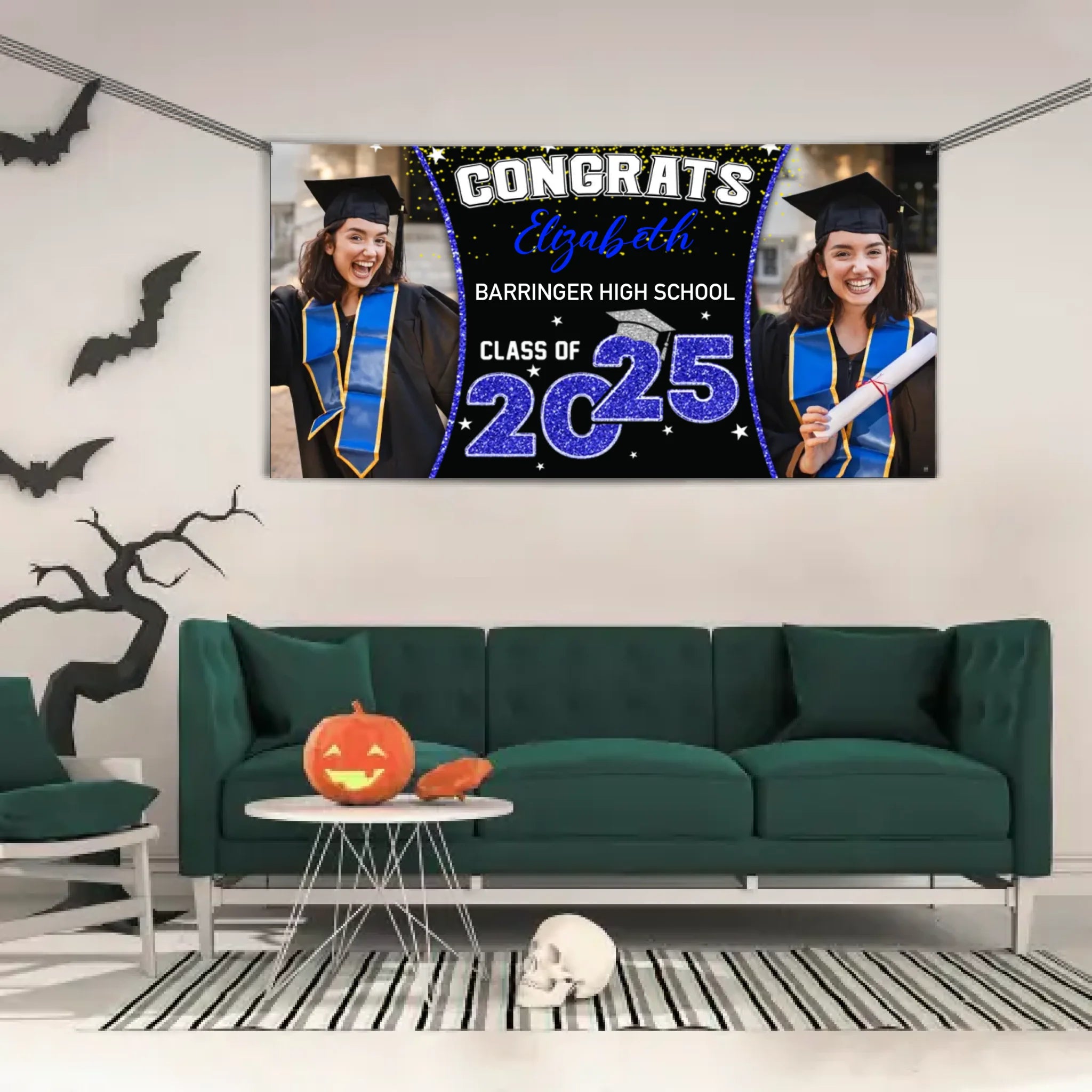 2026 Graduation Banner - Custom Photo Graduation Commemorative Gift