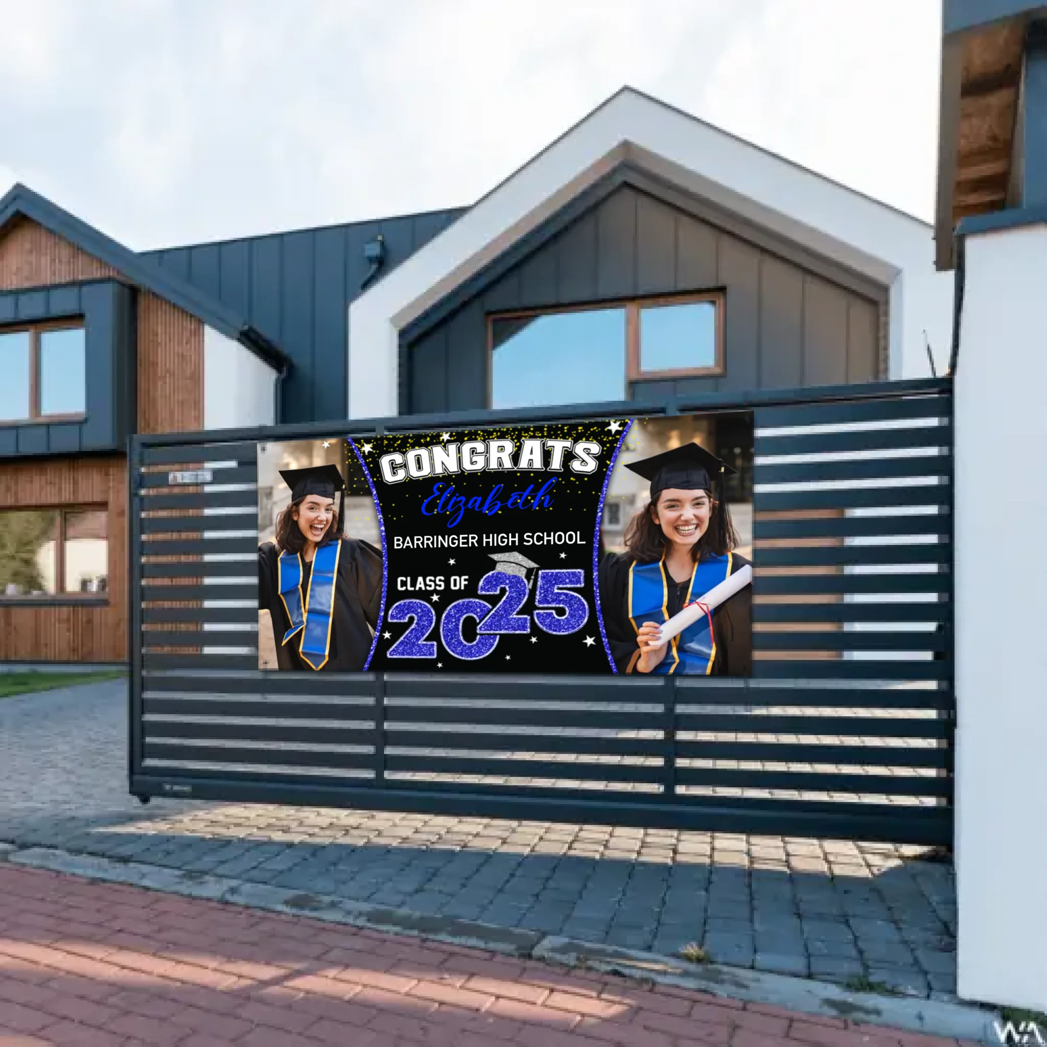 2026 Graduation Banner - Custom Photo Graduation Commemorative Gift