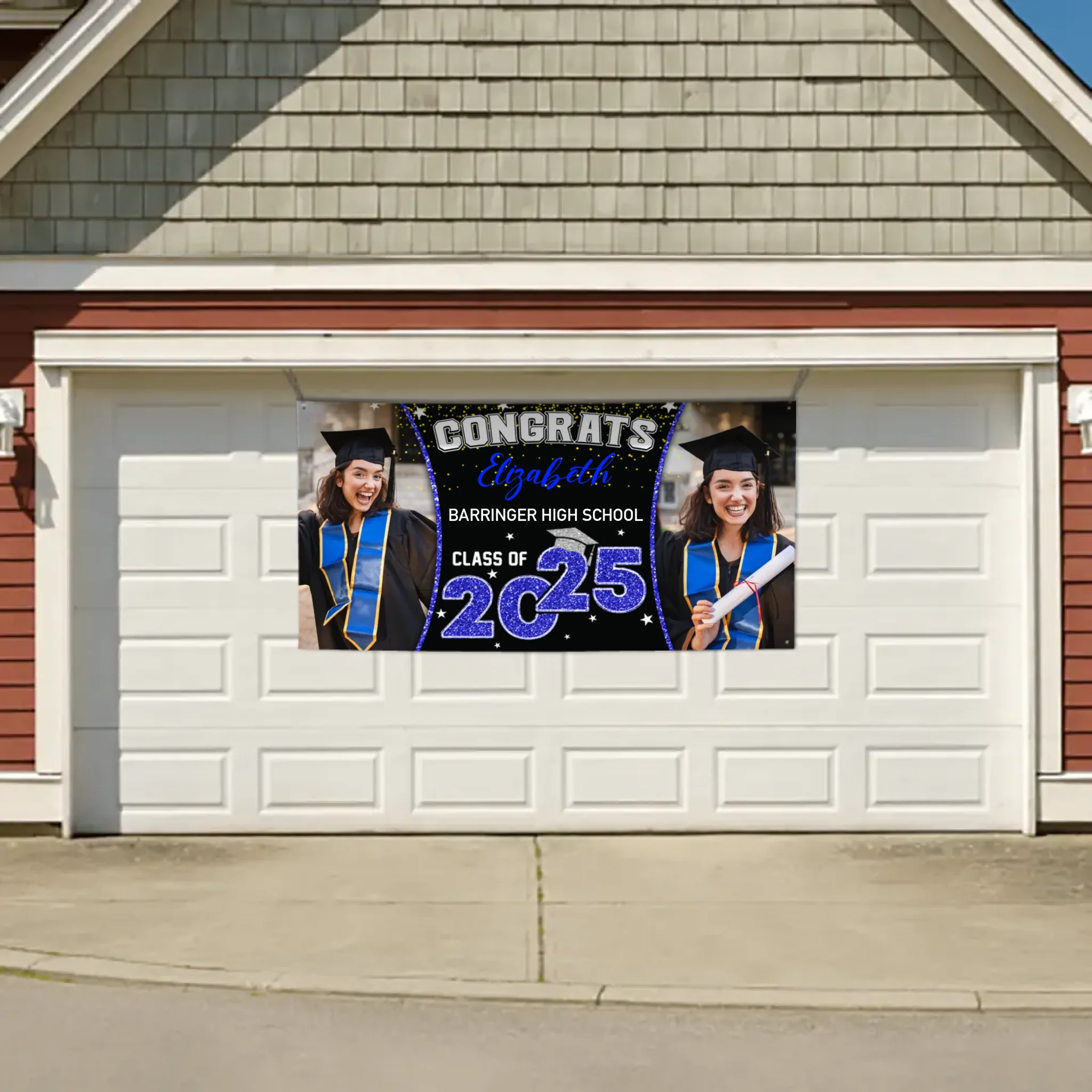 2026 Graduation Banner - Custom Photo Graduation Commemorative Gift