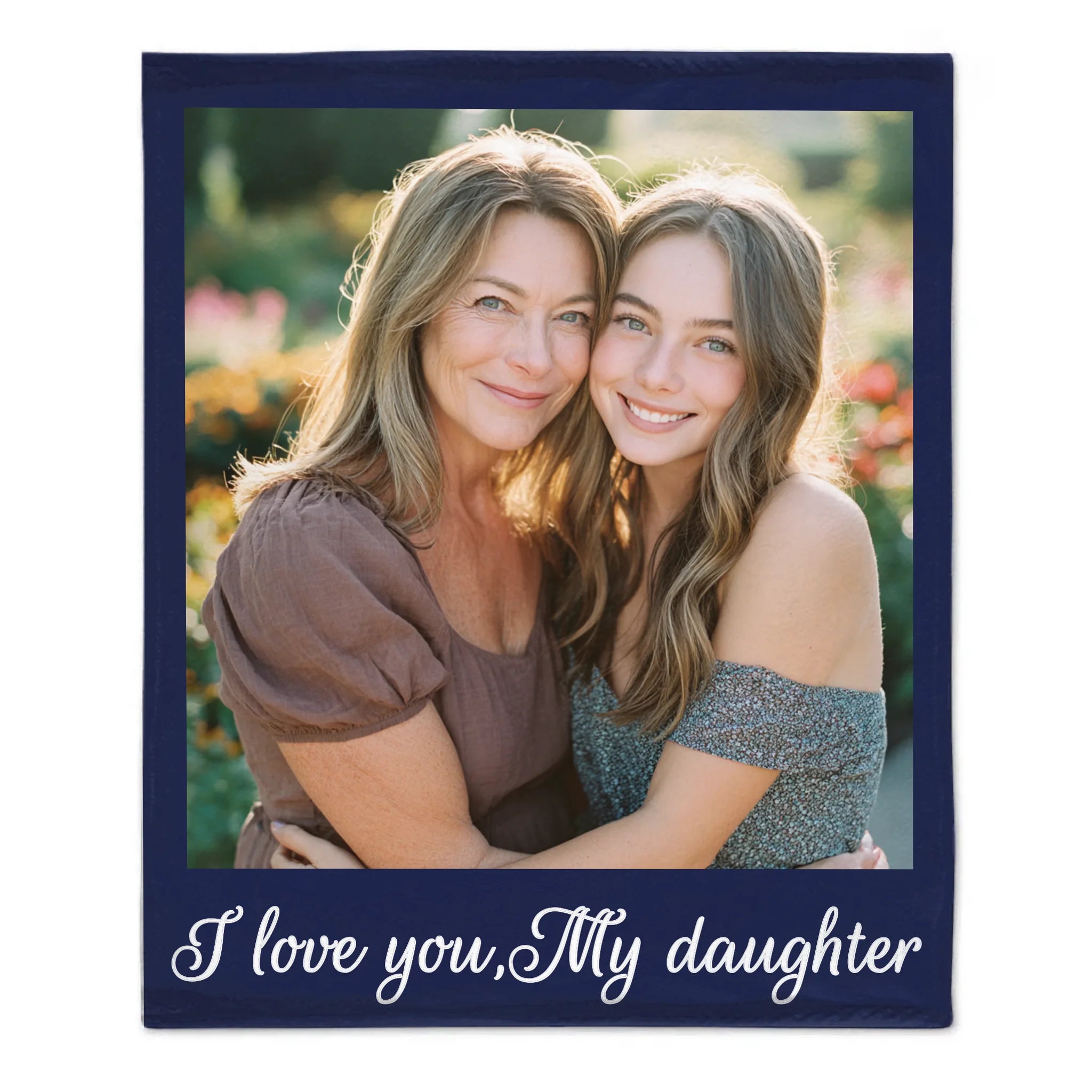 Custom Family Photo Blanket - Personalized Picture And Text - Photos Collage Family Gifts