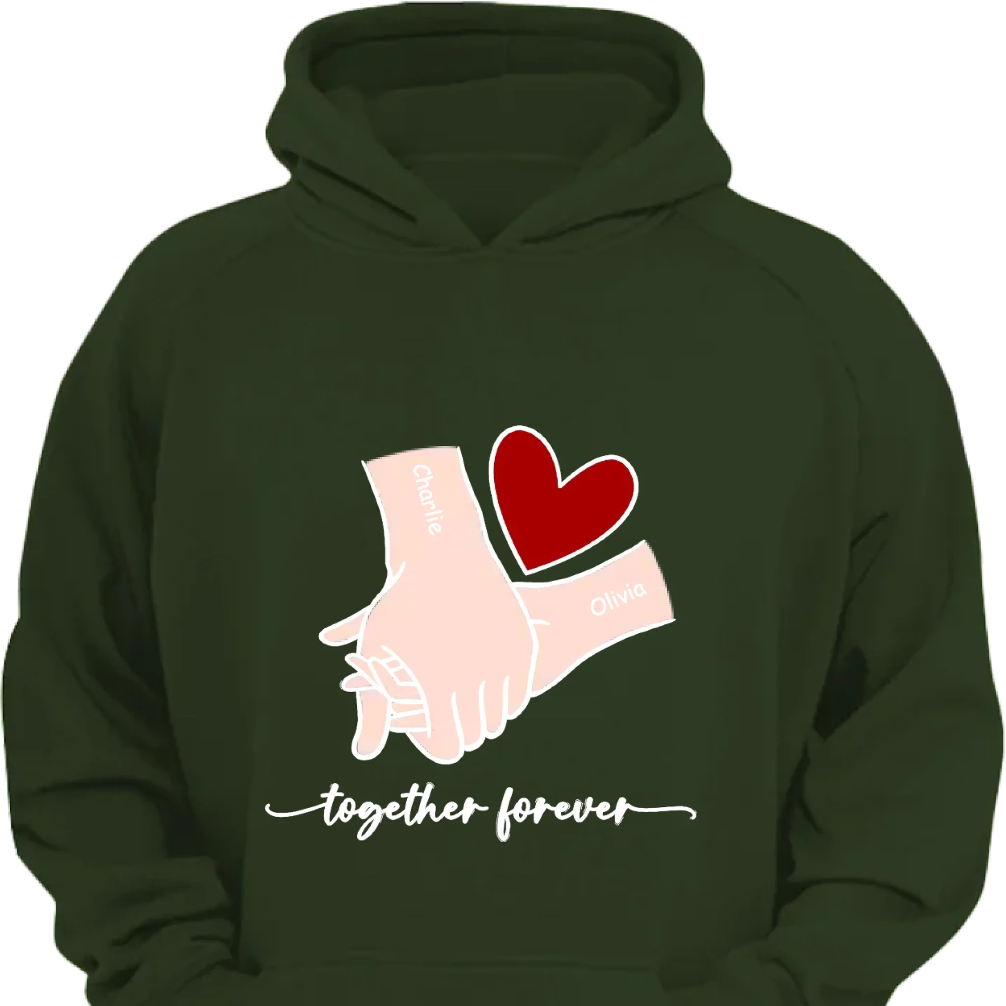 Hoodie Army Green3