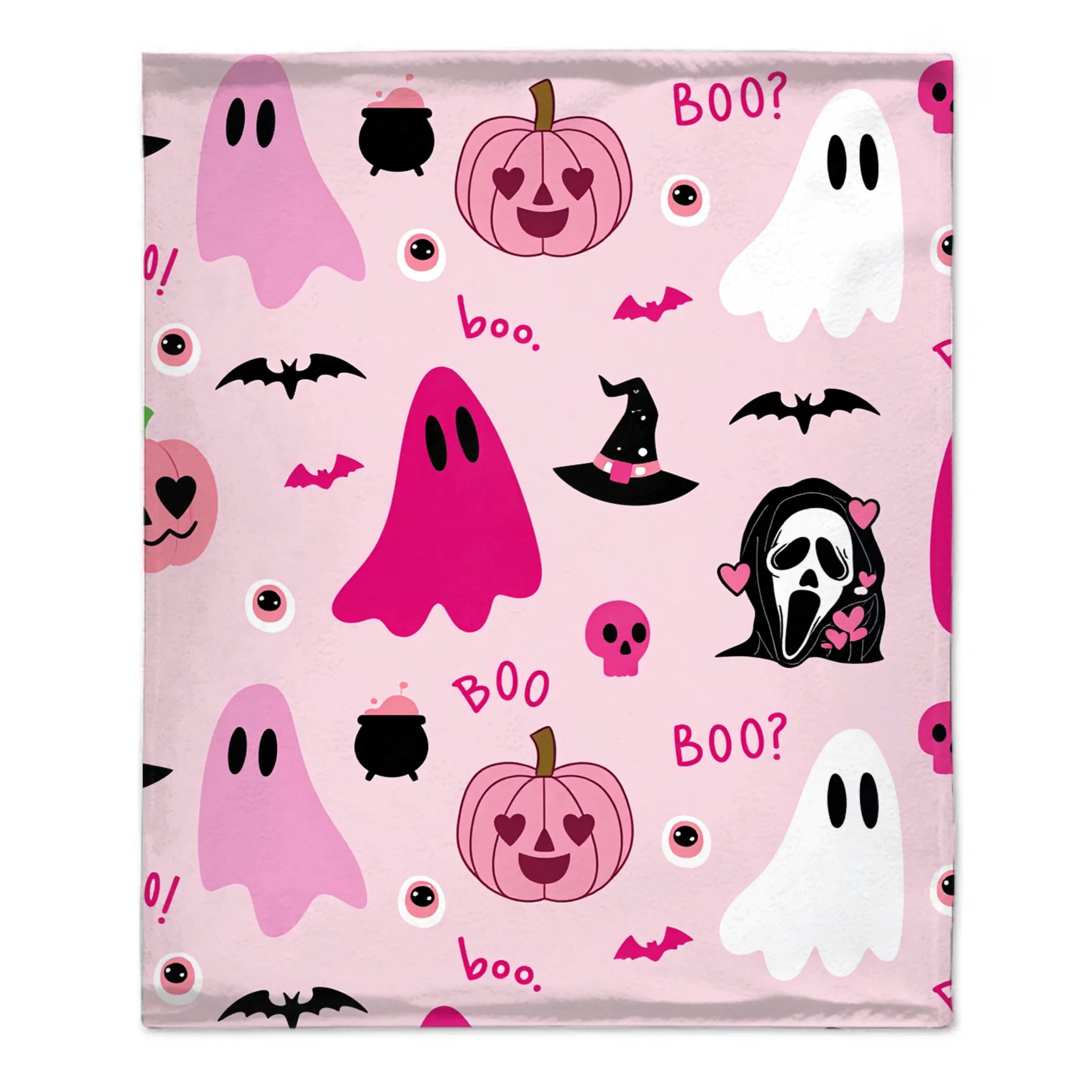Vintage Spooky Halloween Blanket
