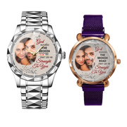 God Allowed Me To Meet You-Personalized Customized Love Watch