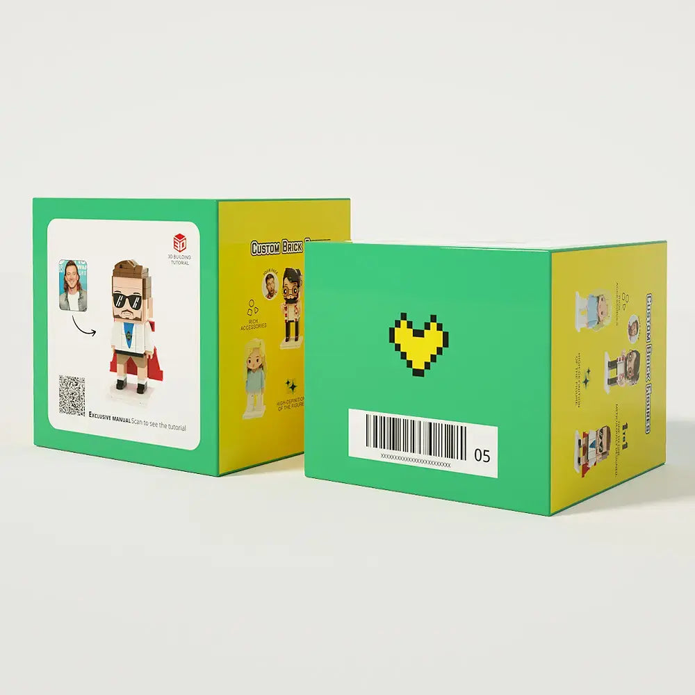 Full Body Custom 1 Person Brick Figures Small Particle Block Witche Brick Figures Halloween Gifts Personalized Small Particle Block Toy